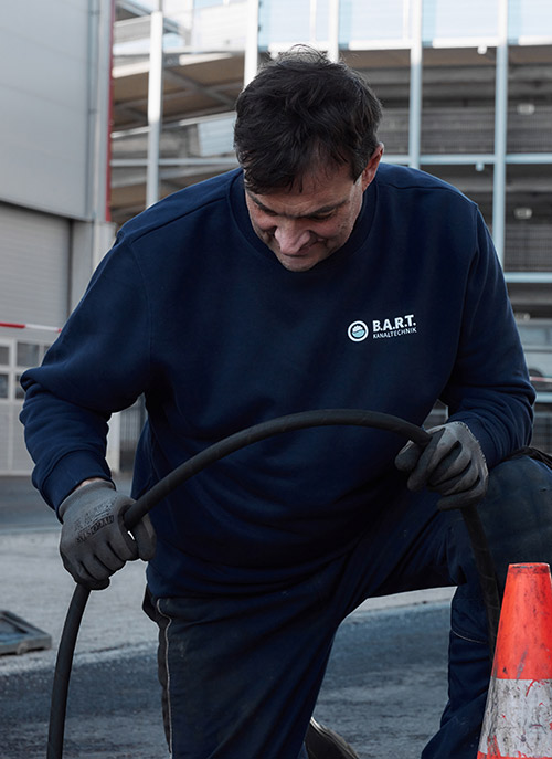 bart kanaltechnik bei der rohrreinigung